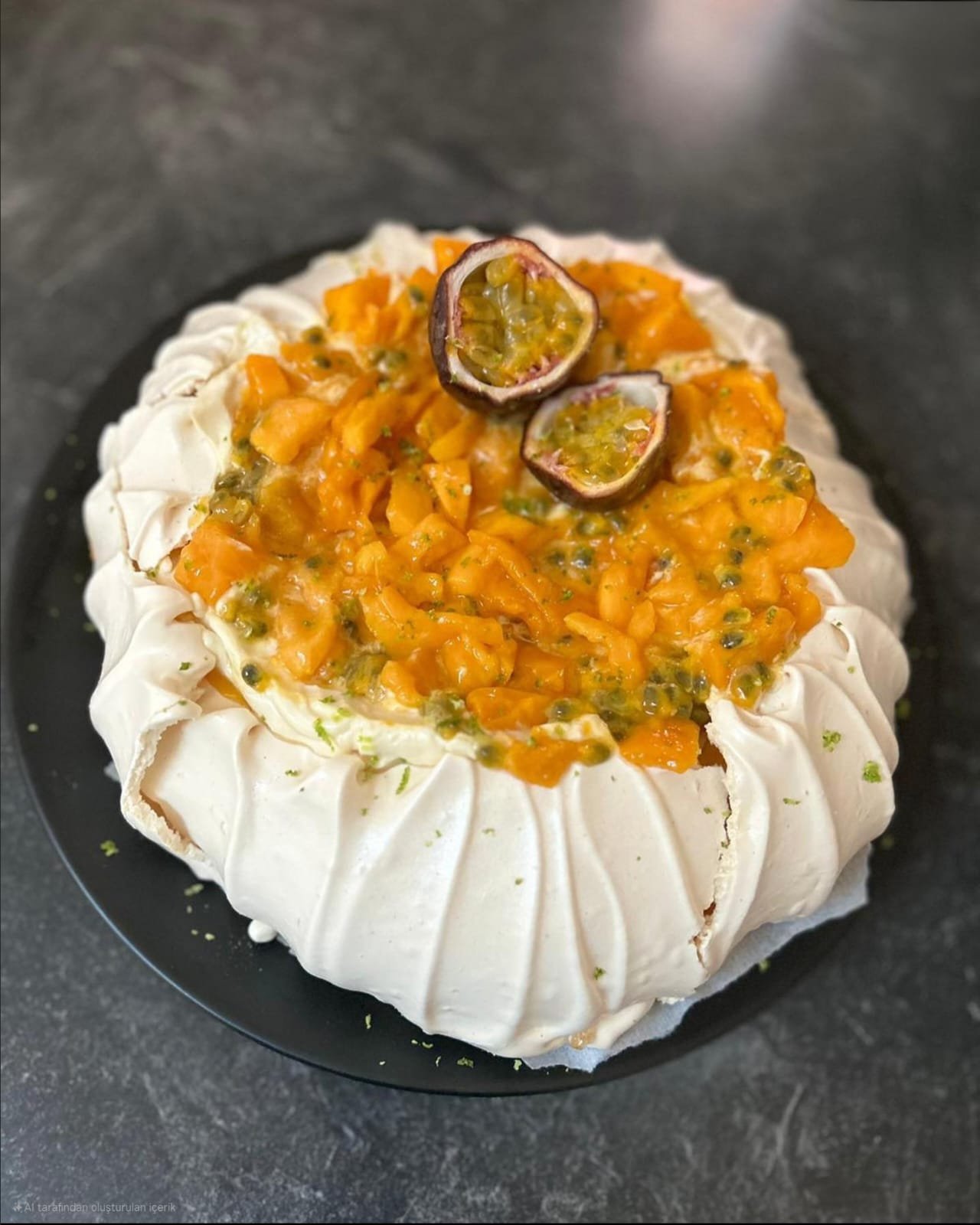 Mango Pavlova